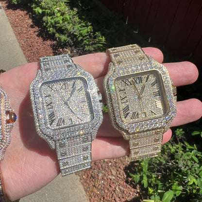 Moissanite Automatic Watches Flooded