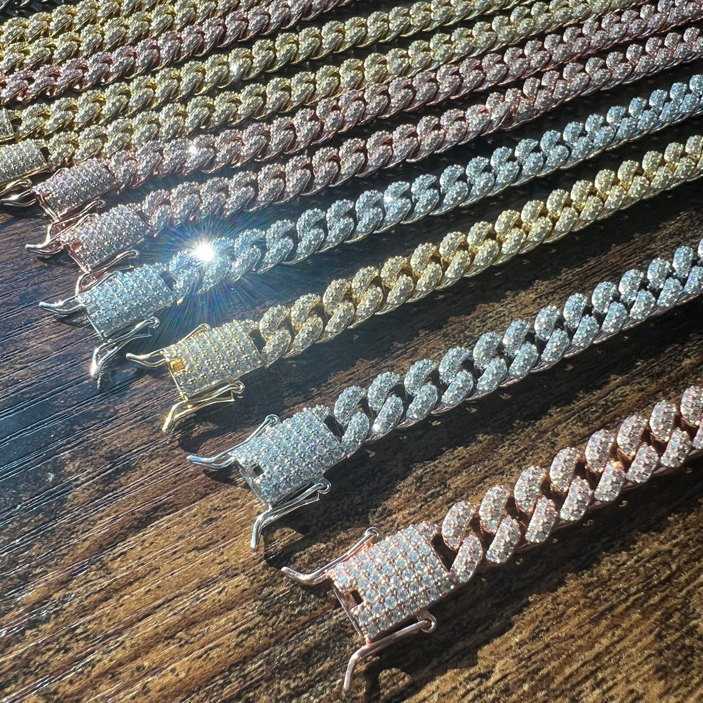 9MM Moissanite Cuban Necklaces - TheShopIceStore.com